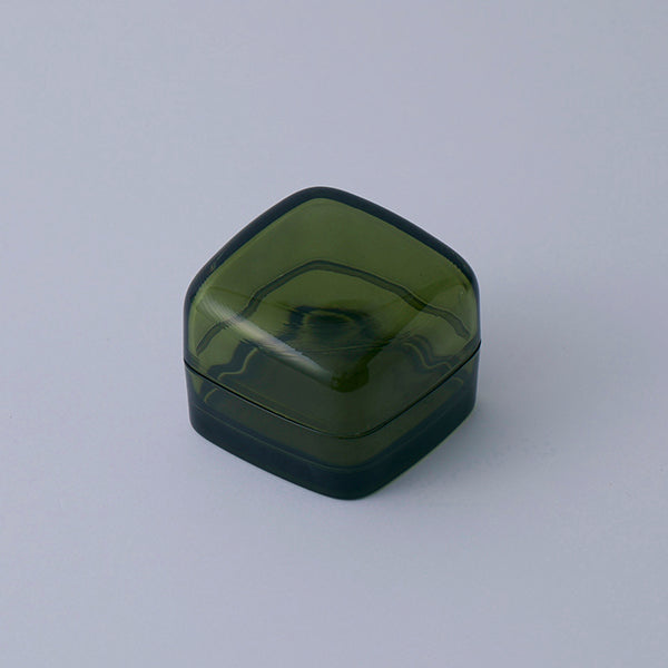 Fragrance candle container moe [Glass Green]