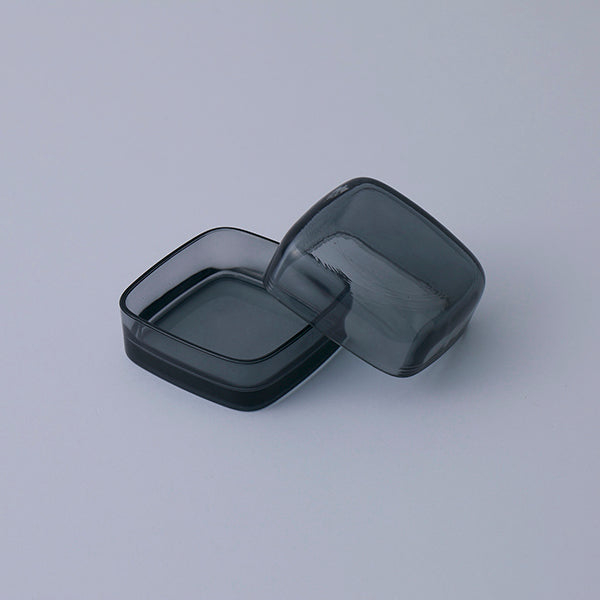 Fragrance candle container moe [Glass Gray]