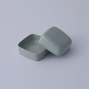 Fragrance candle container moe [Celadon]