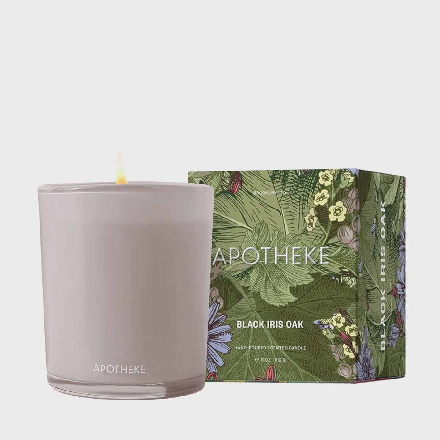 Black Iris Oak Classic Candle