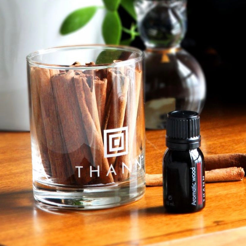 Aromatic Wood Essential Oil 10ml With Cinnamon Potpourri