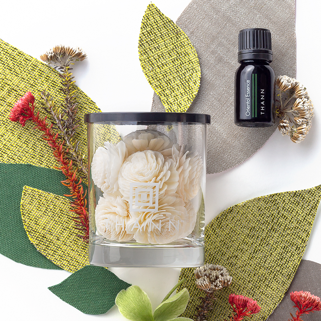 Oriental Essence Essential Oil 10ml With Flower Potpourri