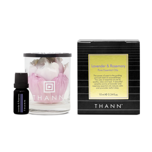 Lavender & Rosemary Essential Oil 10ml with Potpourri