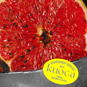 Grapefruit Brulee with Fresh Coconut Cream EDP