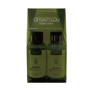 Luxury Hot Spring Algae Essence Shampoo + Conditioner Travel Set