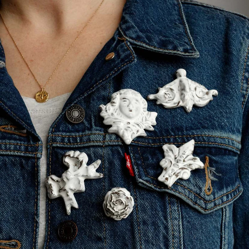 Candle Brooch Marie S