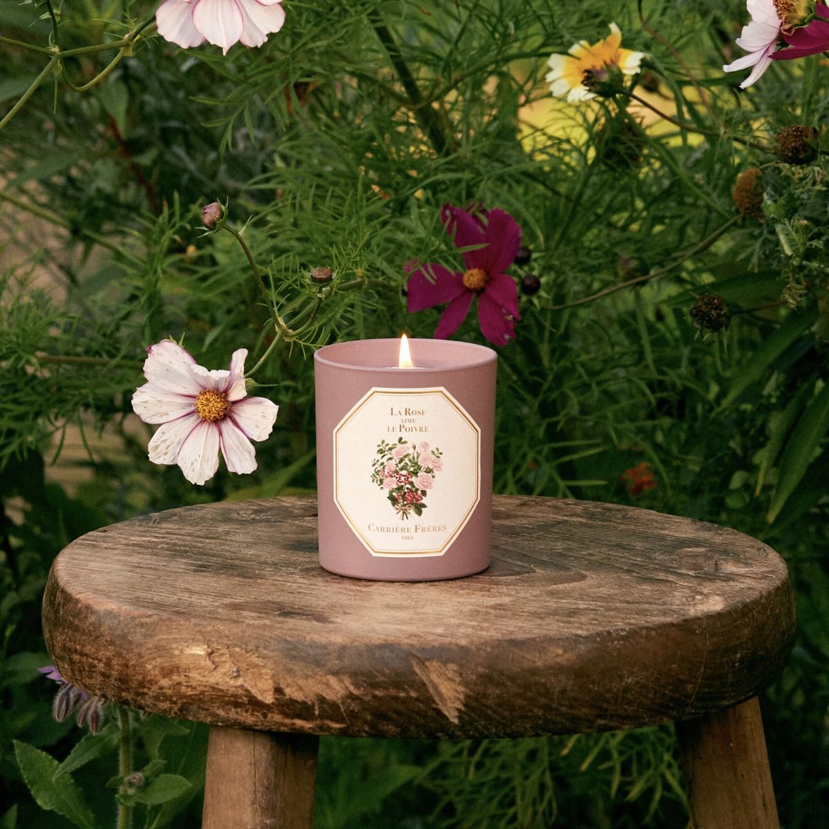 La Rose Aime le Poivre Candle