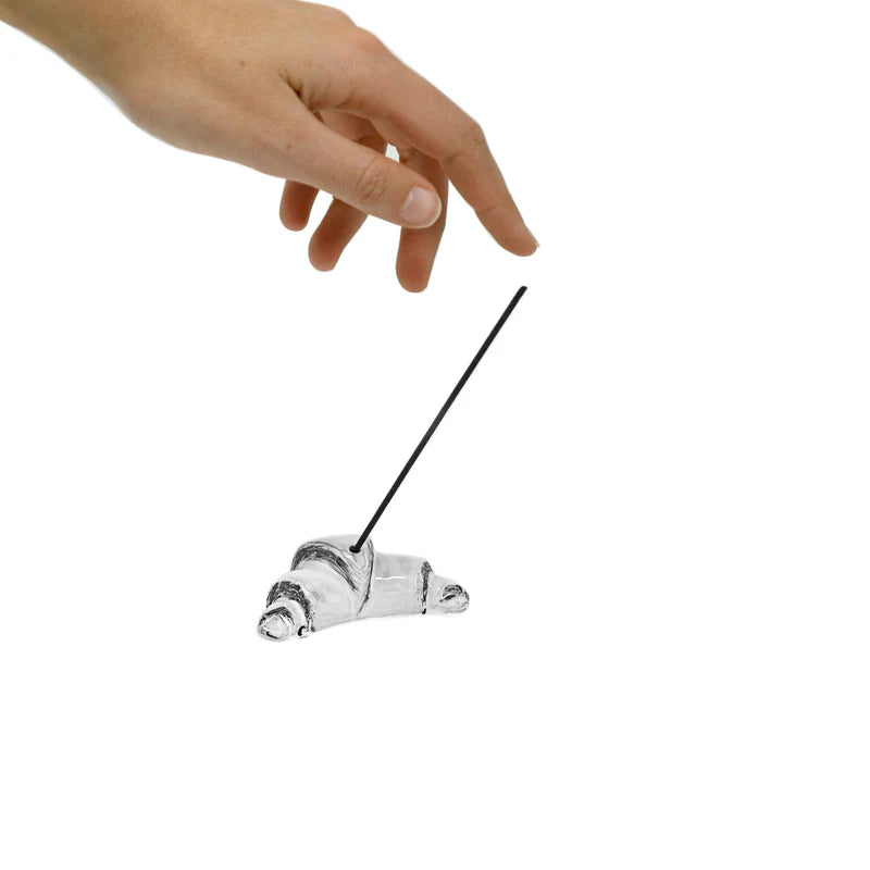 Croissant incense holder