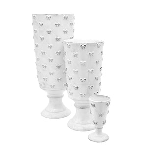 Noeud-Noeud footed vase M