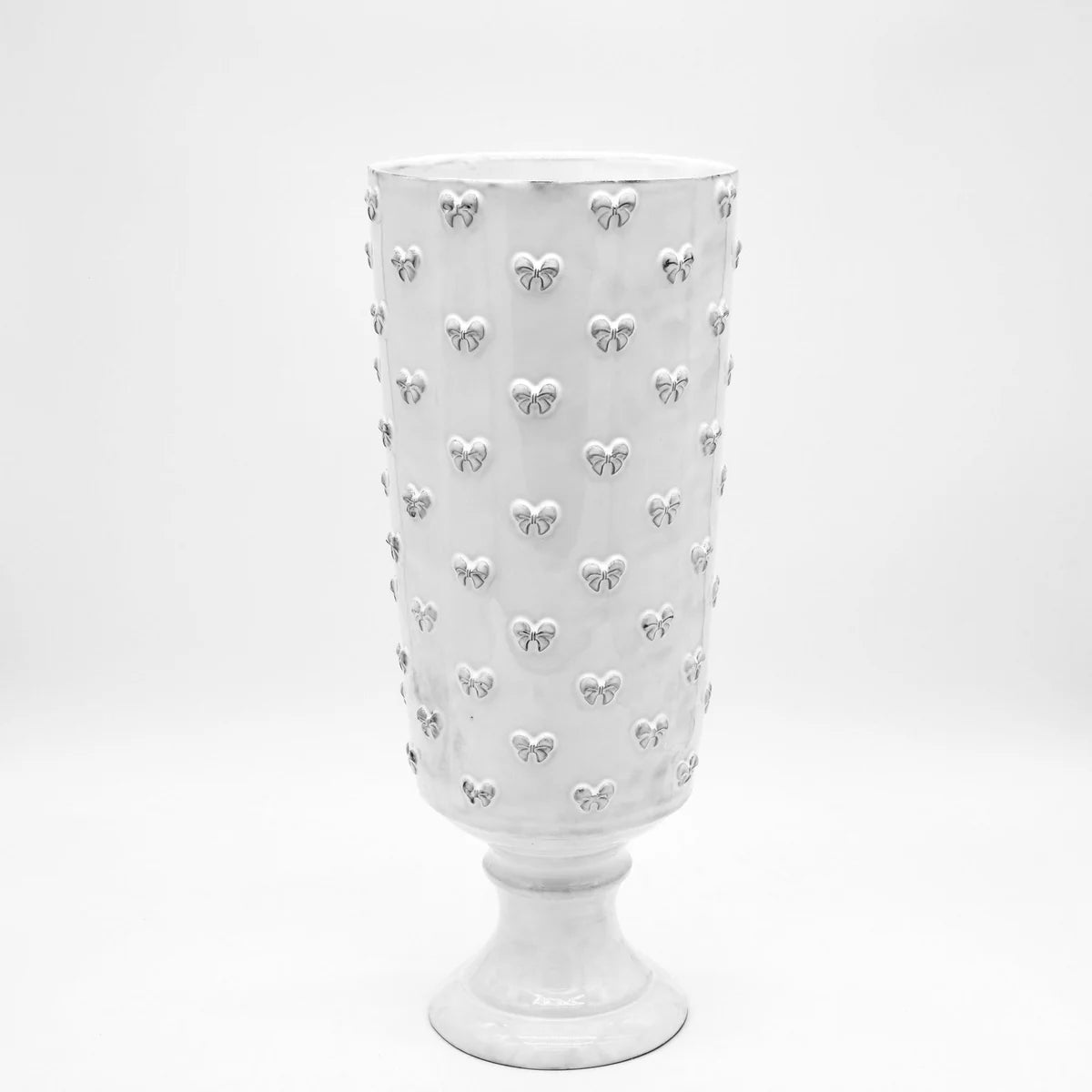 Noeud-Noeud footed vase L