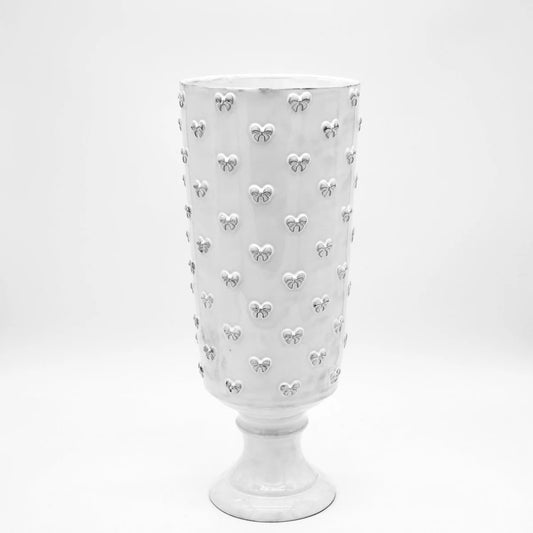 Noeud-Noeud footed vase L