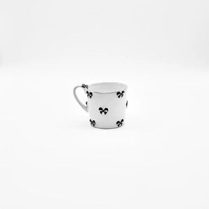 Noeud-Noeud black ribbon Mug with handle M