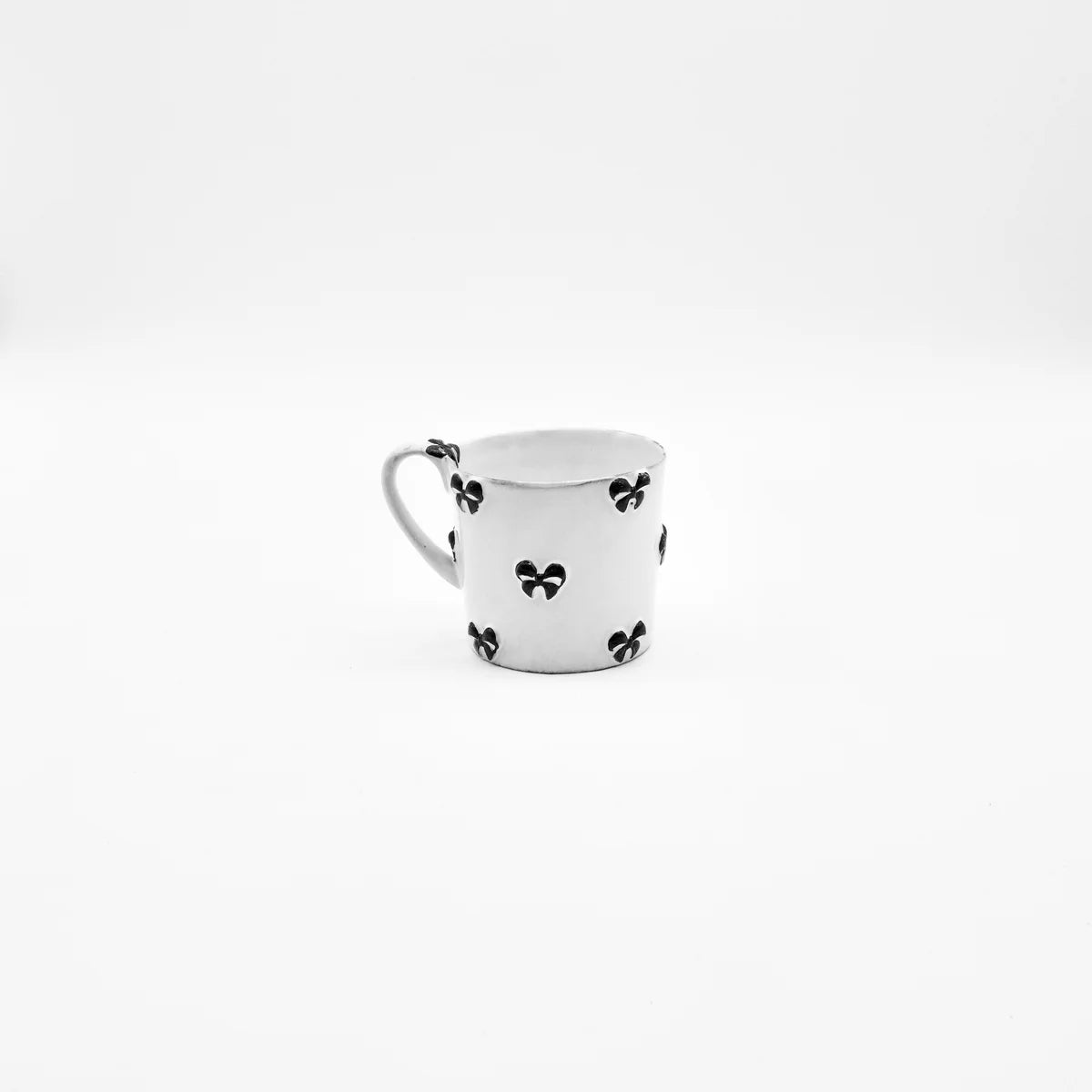 Noeud-Noeud black ribbon Mug with handle M