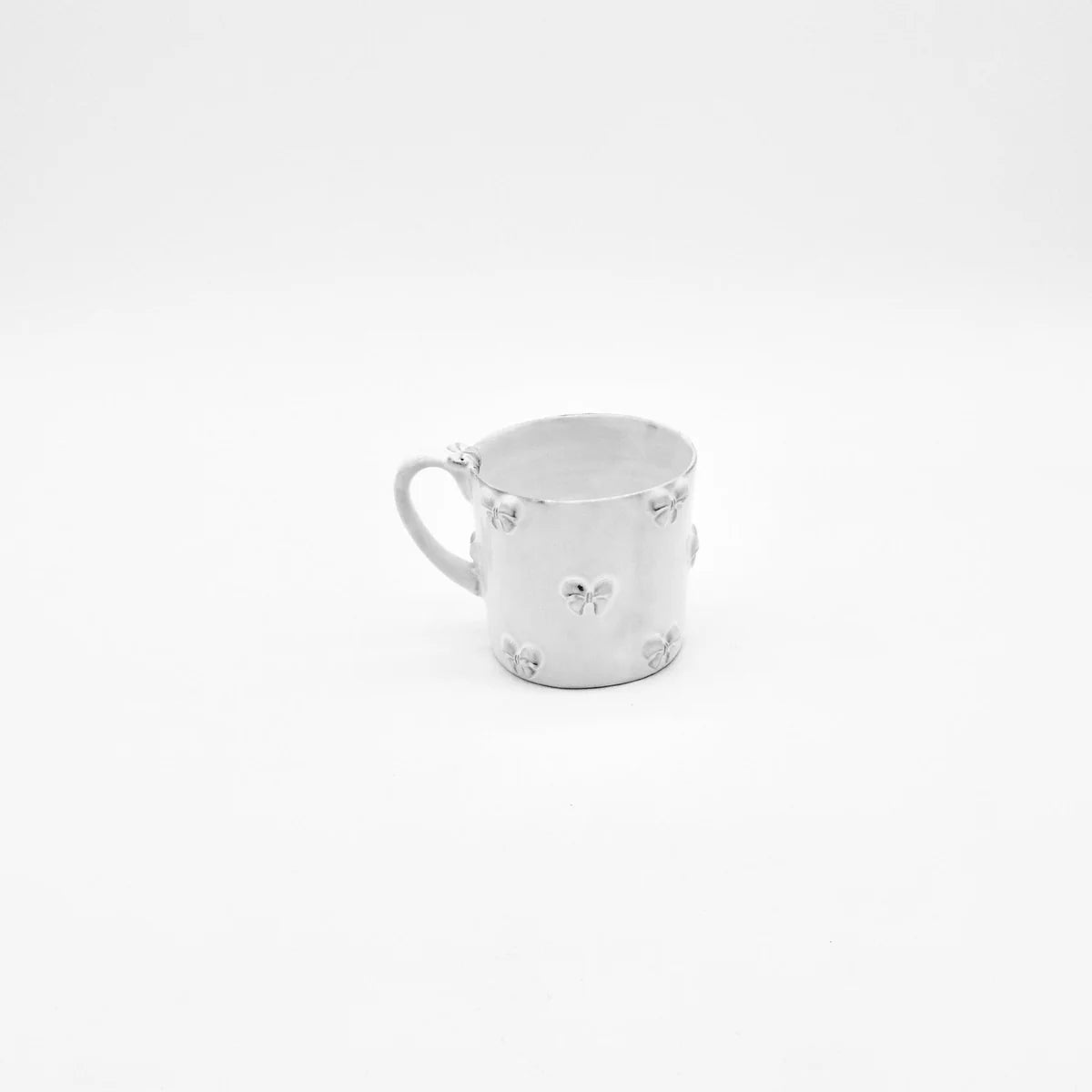 Noeud-Noeud white ribbon Mug with handle M