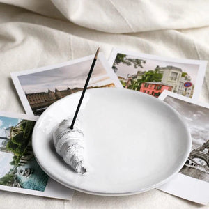 Croissant incense holder