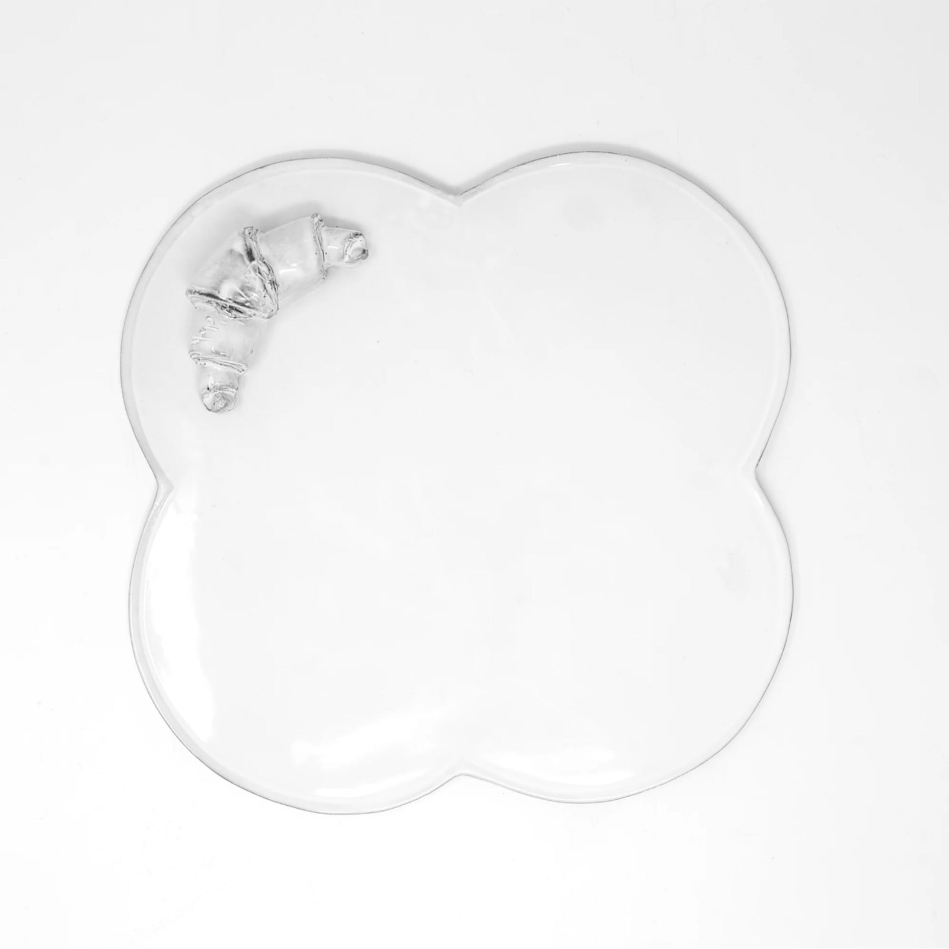 Croissant plate 24x24