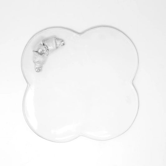 Croissant plate 24x24