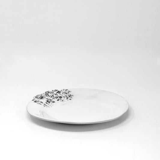 Rose Dessert Plate